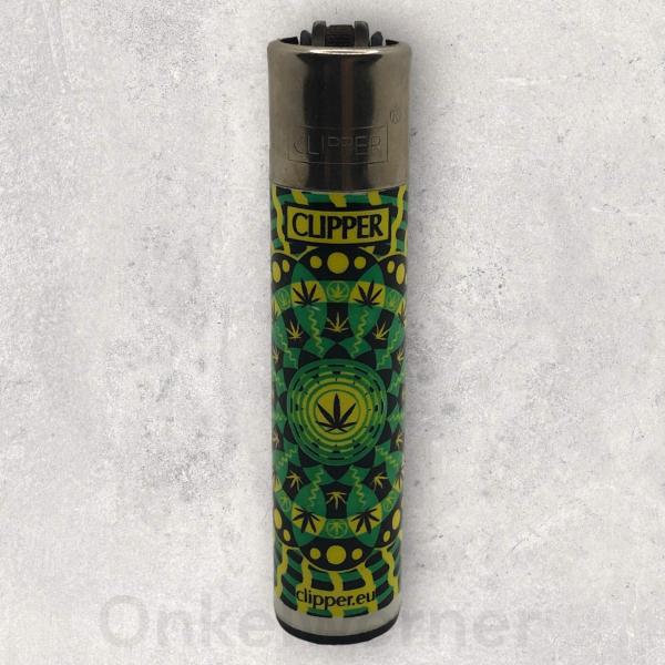 Green Leaves Clipper Feuerzeug 